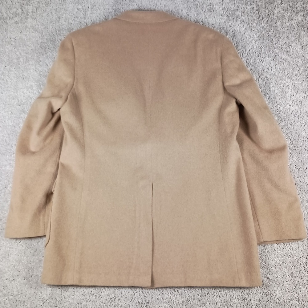 Vintage Christian Hayes 42L Mens Tan Camel Hair 2-Button Blazer Made in USA - Picture 9 of 13